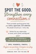 Spot the Good Printables